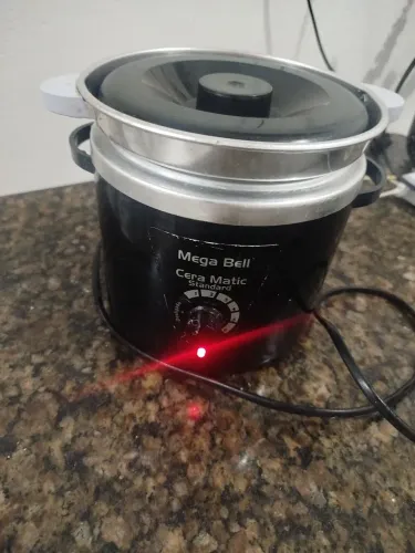 Panela megabel aquecer cera