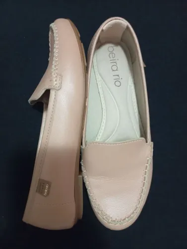 Mocassim feminino da Marca Beira Rio Conforto Tam. 34
