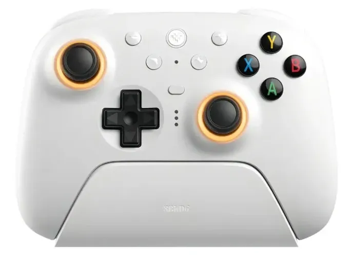 Controle sem fio 8BitDo Ultimate 2 com joysticks TMR para PC e Android