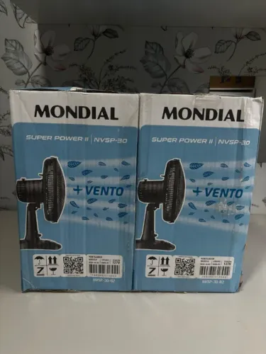 Ventilador Mondial 30cm Super Power 6 Pás - Silencioso e Potente