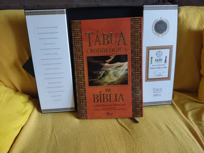 Tábua Cronológica da Bíblia - Edição Nova - zero km