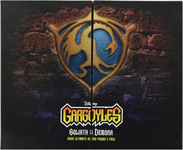 Two Pack Golias e Demona Gargolas Original Neca Toys 