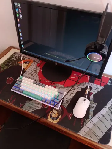 PC Gamer Completo Ryzen 5 2600 + 16GB RAM + Monitor 75Hz e Periféricos