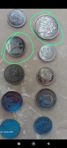 MOEDAS RARAS DIVERSAS