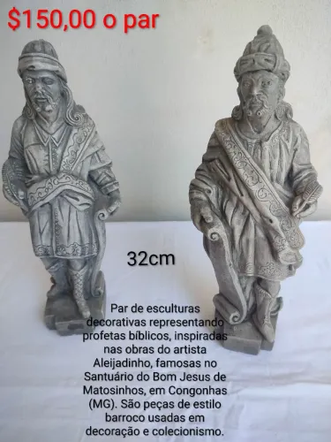 Profetas bíblicos/esculturas
