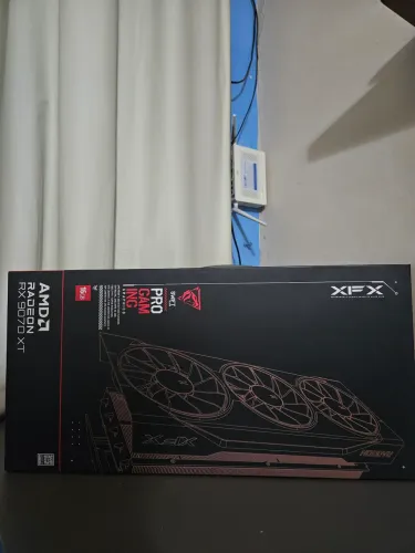 RX 9070XT 16GB TRIPLE FAN XFX (NOVA 1 ANO GARANTIA COM NF)