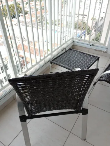 Conjunto para Área Externa - 2 Cadeiras + 1 Mesinha