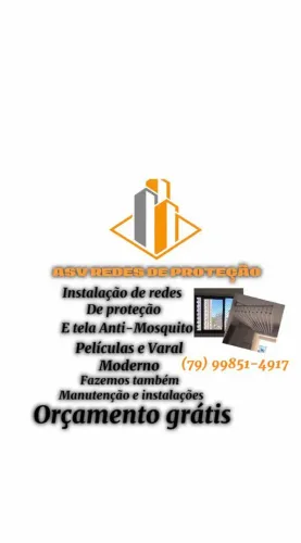 Varal moderno e rede proteção 