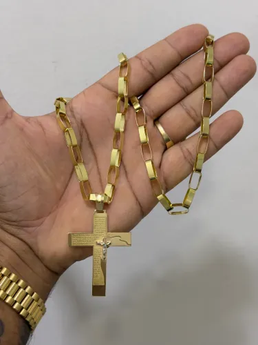 CORDÃO DE OURO 18K COM 41 G