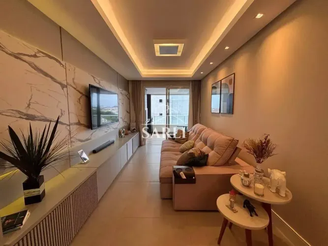 Apartamento com 3 quartos, 108 m², à venda por R$ 1.300.000 - Campinas - São José/SC
