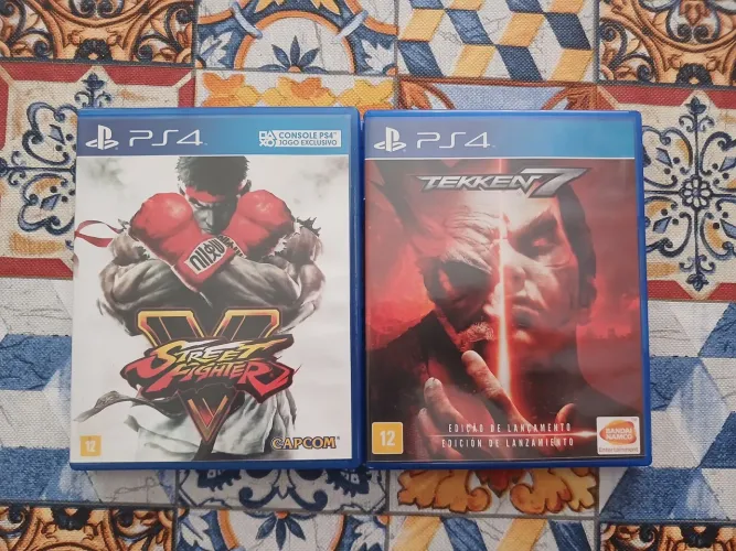 Tekken 7 street fighter V PS4