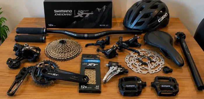 Kit de Peças Shimano Deore XT 12v - Completo e de Alta Performance