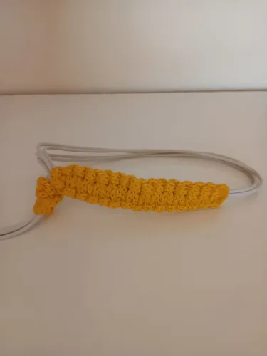 Prajieda Amarelo ponta Branca - Muay Thai