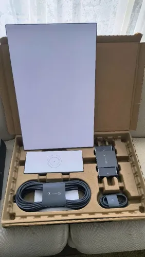 Antena StarLink V4 Standart kit, com suporte para instalação