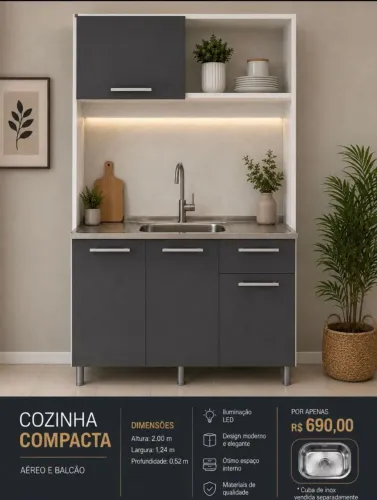 Armário cozinha
