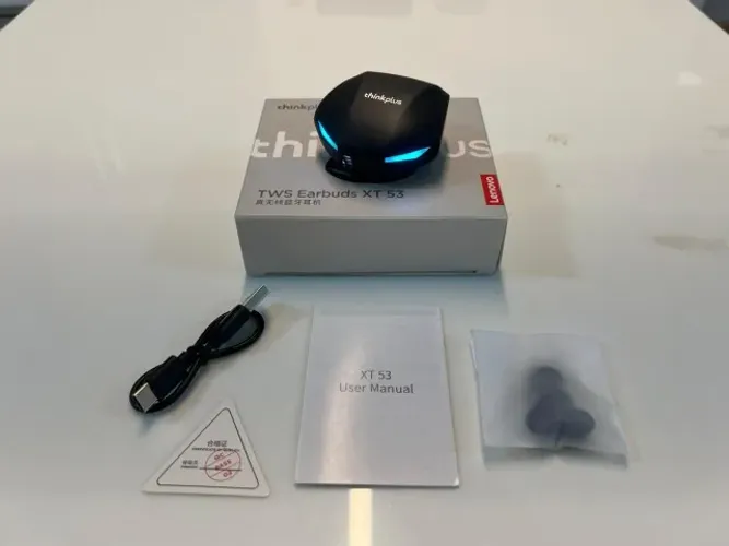 Fone De Ouvido Gamer Lenovo Tws Earbuds XT53 Bluetooth 5.4