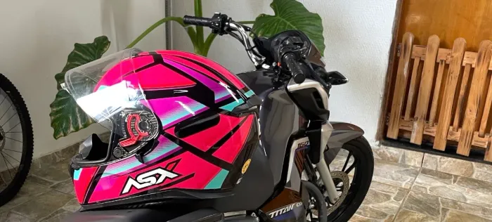 Capacete asx tamanho 54