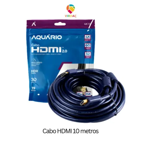 Cabo HDMI 10 Metros