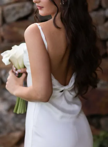 Vestido Noiva Midi P/M