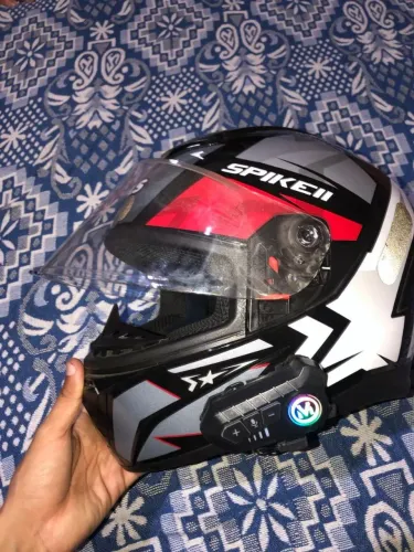 Capacete peels Spike ll Tam 56 + intercomunicador usados poucas vezes.