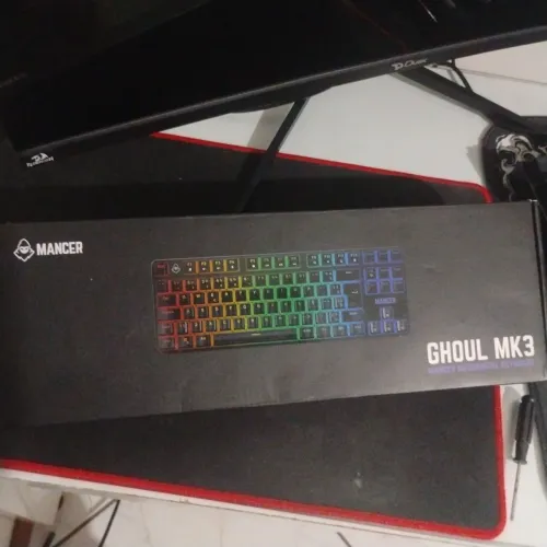Teclado mecânico mancer ghoul MK3