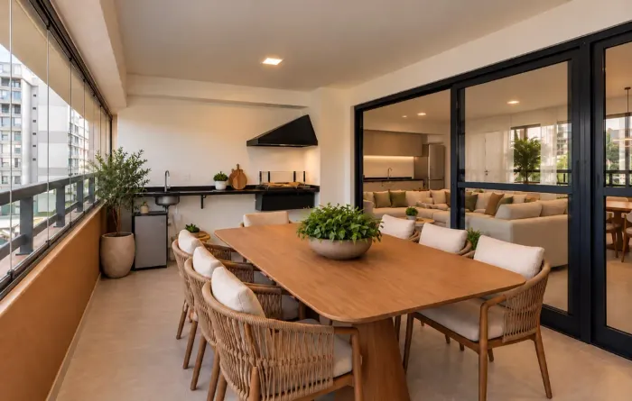 Apartamento para venda em Vila Mariana com 2 quartos, sendo 2 suítes, 119m²