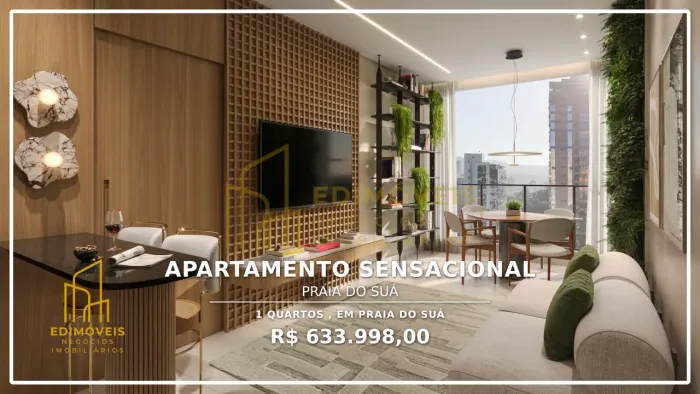 Praia do Suá: Apartamento moderno com piscina e espaço gourmet à sua espera!