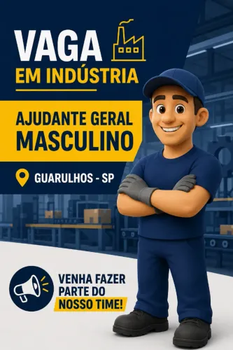 Ajudante Geral Masculino