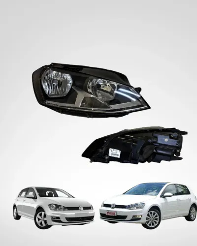 Farol Direito Golf Mk7 2014 a 2017 5GM941006A Original Usado