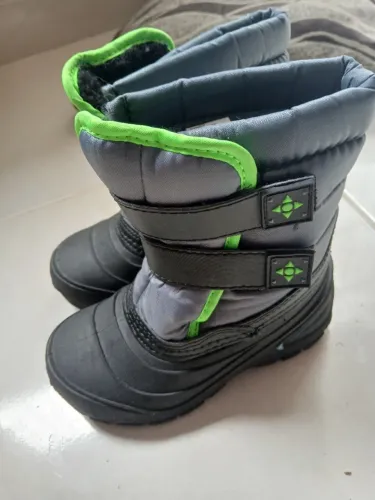 Wonder Nation Boys' Winter Boots, tamanho 9 botas pra neve