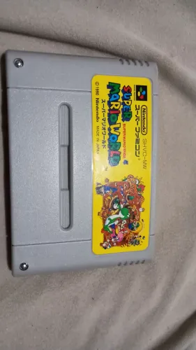 Super Mario world japonês super Nintendo