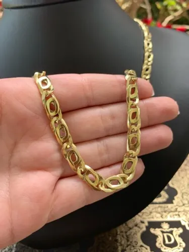 Corrente em ouro 18k 60 gramas Maciça 