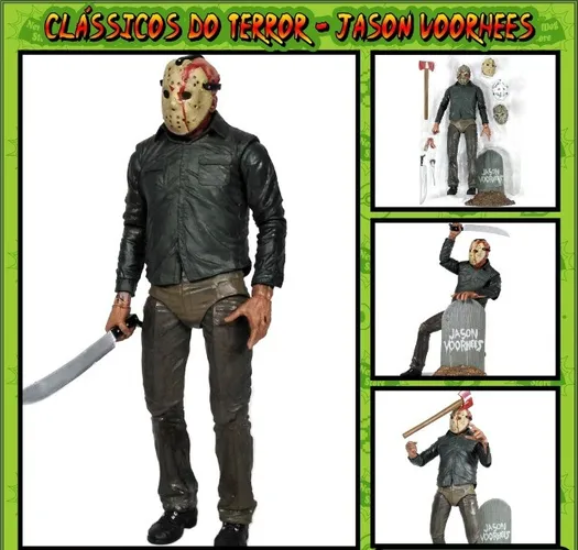 Action Figures Jason Voorhees - NerdDog Store Sexta Feira 13 Friday the 13th Terror