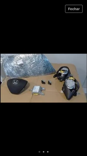 Kit airbag Honda city 2010 até 2014 lindo original
