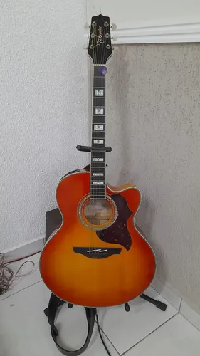 Violão Takamine eg523 cdx koreano HB "modelo jumbo "raridade. 