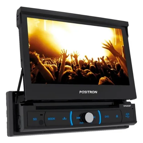 Dvd Player Sp6330bt Pósitron 7 Ret. Espelhamento Usb Bt