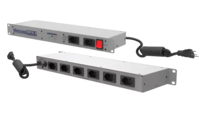Regua De Ac Wire Conex Rack Wpd8/b 8 Saidas 110/220v