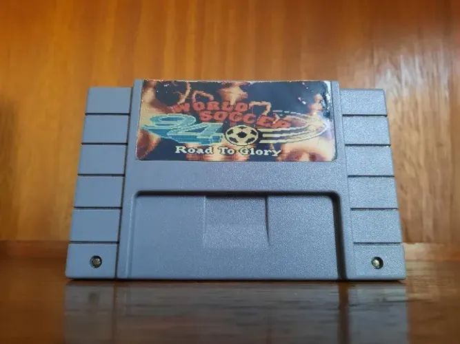 World Soccer 94 - Jogo de Super Nes