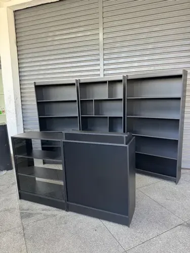 Kit Balcão +  expositor prateleira MDF