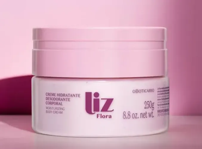 Creme Hidratante Corporal Liz Flora 250g