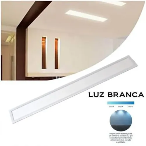 PAINEL LED EMBUTIR 10X120 36W 6500K AAATOP