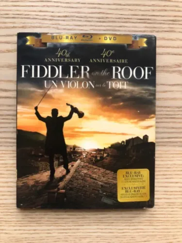 Blu-Ray Um Violinista no Telhado. Importado. Com legendas em Português