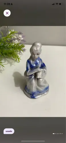 Bibelô antiga dama