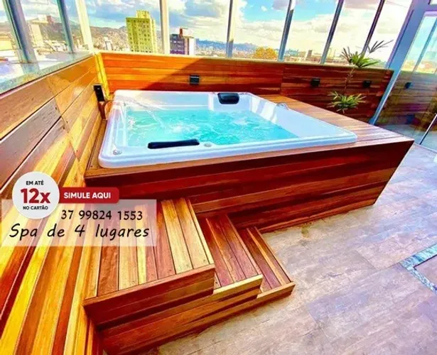 CA-SPA de 4 lugares para coberturas !