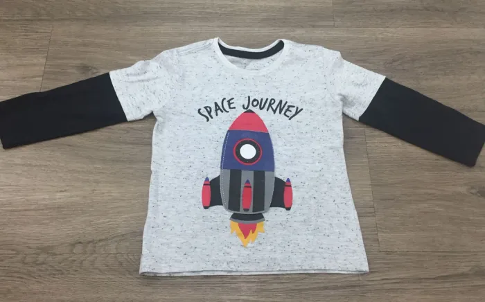 Camisa de manga comprida bebê