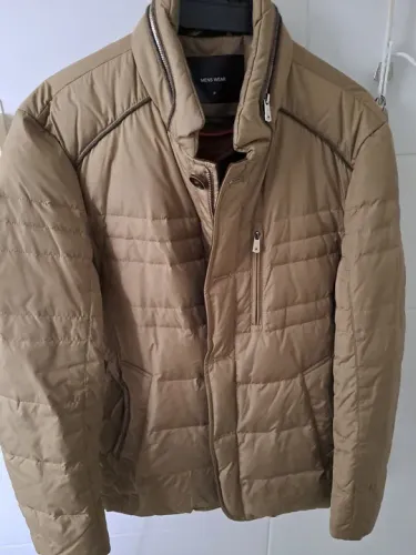 Jaqueta Bege nova Mens Wear tamanho P