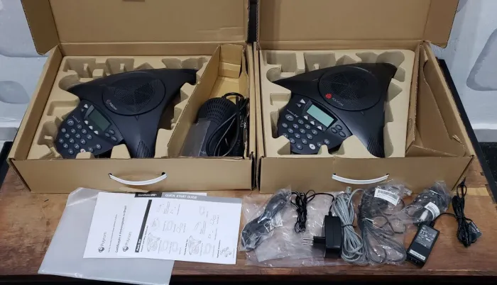 Aparelho teleconferencia Polycom SoundStation 2W 