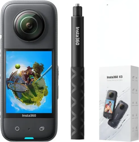 Câmera de Ação Insta360 X3 Kit Lacrado 