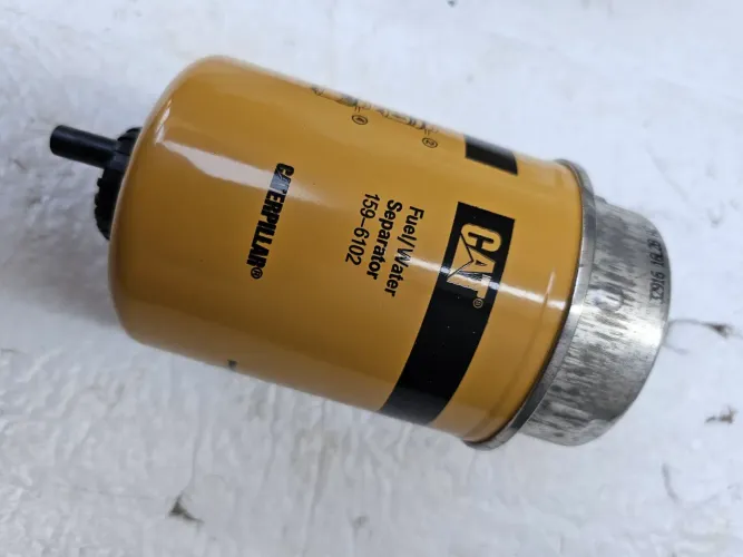 Escavadeira carregadeira caterpillar filtro combustível original 1596102