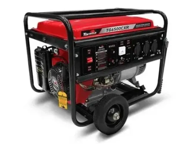 GERADOR A GASOLINA TRAB 5500W TOYAMA 4T TG6500CXR 
